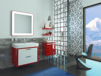 Раковина KIROVIT Олимпия 800 мебельная белый 4640021061091 арт-Вн Крв18 — фото 2, Раковины встраиваемые сверху