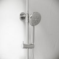 Душевая стойка с изливом и термостатом для ванны/душа Game, с регулировкой по высоте, цвет хром, арт. арт-SC3001LCH — фото 7, Душевые стойки