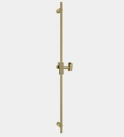 Штанга для душа, Gessi, длина штанги, мм-900, держатель ручного душа-есть, цвет-Brushed Brass PVD арт-63585.727 — фото 2, Штанги для душа