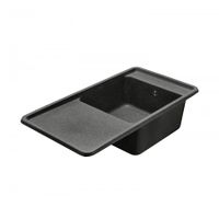 Мойка для кухни Беллис 97 970x510x250 мм, прямоуг., графит 1A725132BS210 — фото 5, Кухонные мойки