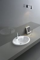 Товар: Умывальник CeramaLux арт-316 - фото 2 Умывальник CeramaLux арт-316 — фото 2, Раковины встраиваемые сверху
