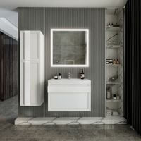 Товар: Комплект мебели для ванной Бриклаер БЕРЛИН 80BB, белый - фото 1 Комплект мебели для ванной Бриклаер БЕРЛИН 80BB, белый — фото 1, Комплекты мебели для ванной