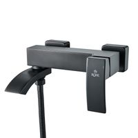 Товар: Смеситель для ванны Rose , черный арт-R1552H - фото 1 Смеситель для ванны Rose , черный арт-R1552H — фото 1, Смеситель для ванны