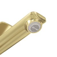 Товар: Смеситель для раковины высокий Grossman Advans золото сатиновый,1 место арт-520.K35.09.320 - фото 2 Смеситель для раковины высокий Grossman Advans золото сатиновый,1 место арт-520.K35.09.320 — фото 2, Смесители для раковины