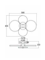 Потолочный светильник Freya арт-FR10018CL-L40W — фото 3, Подвесные светильники