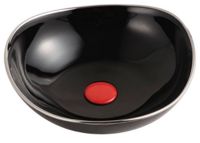 Раковина Azario 390х390х145 ультратонкая, черная глянец арт-AZ- 4031-B18-S12 — фото 2, Раковины накладные