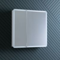 Товар: Зеркальный шкаф Aquanet Оптима 80 с LED подсветкой 00311862 - фото 1 Зеркальный шкаф Aquanet Оптима 80 с LED подсветкой 00311862 — фото 1, Зеркальные шкафы в ванную