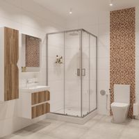 Товар: Душевое ограждение Niagara Nova NG-6608-08 (90х90х195) квадрат,хром,двери раздвижные,стекло прозрачное,1 место 66080811 - фото 2 Душевое ограждение Niagara Nova NG-6608-08 (90х90х195) квадрат,хром,двери раздвижные,стекло прозрачное,1 место 66080811 — фото 2, Квадратные душевые уголки