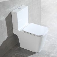 Унитаз-компакт Hope , цвет белый, ультратонкое сиденье soft-close, P-trap арт-VT2-201 — фото 1, Напольные унитазы