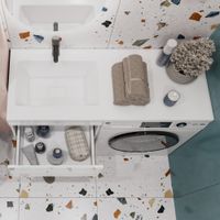 Тумба под раковину VIGO Urban 600 подвесная белый (042) — фото 4, Тумбы под раковину