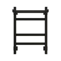 Полотенцесушитель электрический Grota Tela 430х600 черный Tela 430х600 RAL9005 EL — фото 5, Электрические полотенцесушители