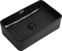 Товар: Раковина накладная Aquanet 48 черный матовый арт-PERFECT-2-MB - фото 9 Раковина накладная Aquanet 48 черный матовый арт-PERFECT-2-MB — фото 9, Раковины накладные