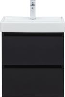 Тумба под раковину Aquanet Вега 2.0 50 черный арт-00337952 — фото 7, Тумбы под раковину