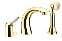 Смеситель на борт ванны Fiore IMPERIAL 83OO5105, золото — фото 1, Смесители на борт ванны