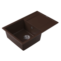 Мойка "Липси" 780, брауни 20.270.C0780.206 — фото 1, Кухонные мойки