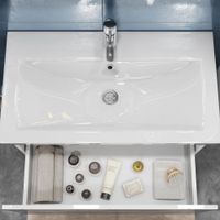 Товар: Тумба под раковину VIGO Geometry 80 подвесная белый (035) - фото 5 Тумба под раковину VIGO Geometry 80 подвесная белый (035) — фото 5, Тумбы под раковину