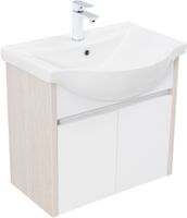 Тумба с раковиной Aquanet Сидней 65 цв.дуб атланта/белый (раковина Everson) арт-00354985 — фото 6, Тумбы с раковиной