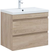 Тумба с раковиной Aquanet Нота new 75 цв.дуб светлый арт-00335881 — фото 5, Тумбы с раковиной