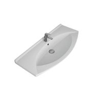 ЛАГУНА, 105 см, мебельный умывальник, керамический, Dreja арт-191683 — фото 3, Раковины подвесные