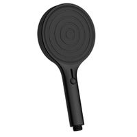 Ручной душ Ø135мм, 4 режима, слайдер, Черный арт-AQM8503MB — фото 1, Лейки для душа