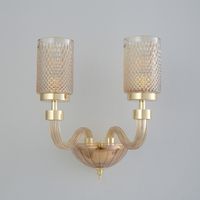 Бра арт-SILVESTRO AP2 AMBER — фото 1, Бра