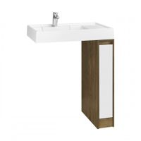 Фасад для тумбы ЛОНДРИ 20, 1шт., белый 1A275001LH010 — фото 2, Тумбы под раковину