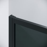 Боковая стенка Grossman Cosmo (100х195) черный матовый,стекло тонированное, 1 место арт-200.K33.02.100.21.10 — фото 7, Боковые стенки