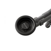 Арматура сливная MILACIO total black арт-MCU.015.TB — фото 2, Комплектующие для кухонных моек