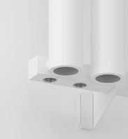 Отопительный радиатор Сунержа Кумир-0 EU50 левый 300х330 5 секций Матовый белый арт-30-0350-3005 — фото 2, Радиаторы отопления