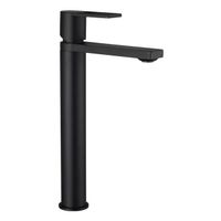 KUB смеситель умывальник, без д/к (черный) 54-023-ner — фото 1, Смесители для раковины