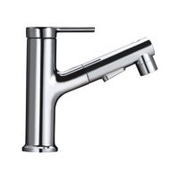 Смеситель для раковины с выдвижным изливом G.Lauf GOG10-A012, хром — фото 1, Смесители для раковины