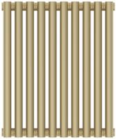 Отопительный радиатор Сунержа Эстет-11 500х450 10 секций Матовая шампань арт-022-0302-5010 — фото 4, Радиаторы отопления