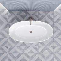 Ванна CAPRICE 160 см из литьевого мрамора NOVA GEL / Aqua de Marco 1160WCAPR_GEL — фото 4, Ванны