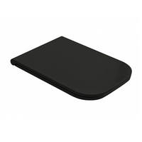 Сиденье с крышкой Scarabeo TEOREMA 2.0 с микролифтом цвет лава матовая арт-8305/B 37 — фото 1, Сиденья для унитаза