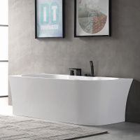 Акриловая ванна ABBER AB9335-1.7 L белая — фото 1, Акриловые ванны