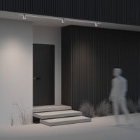 Товар: Уличный трековый светильник Outdoor O-TR01-2-S-16WW3K - фото 4 Уличный трековый светильник Outdoor O-TR01-2-S-16WW3K — фото 4, Уличное освещение