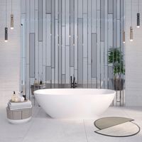 Ванна ANGELO 170 см из литьевого мрамора NOVA GEL/ Aqua de Marco 1175WANG_GEL — фото 2, Ванны