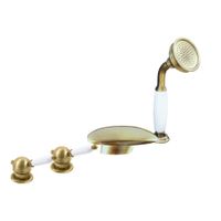 Товар: Смеситель Labe для ванной на 4-е отверстия, переключатель керамический бронза, L570.5PSM - фото 1 Смеситель Labe для ванной на 4-е отверстия, переключатель керамический бронза, L570.5PSM — фото 1, Смеситель для ванны