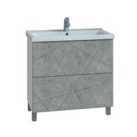 Тумба под раковину VIGO Geometry 70 напольная бетон (016 бетон) — фото 1, Тумбы под раковину