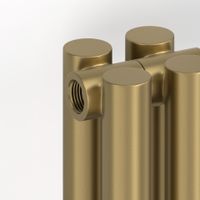 Отопительный радиатор Сунержа Эстет-11 1800х135 3 секции Золотой шёлк арт-32-0302-1803 — фото 1, Радиаторы отопления