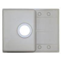 Кухонная мойка AZARIO Tavas 620х480х197 кварцевая, прямоугольная, сифон в комплекте, цвет Песочный арт-CS00097672 — фото 5, Кухонные мойки