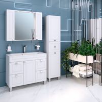 Товар: Зеркальный шкаф OSTIN 100 /AQUA DE MARCO 1100WCOST - фото 7 Зеркальный шкаф OSTIN 100 /AQUA DE MARCO 1100WCOST — фото 7, Зеркальные шкафы в ванную