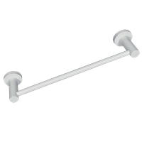 Полотенцедержатель COLOMBO DESIGN PLUS широкий цвет белый матовый арт-W4910.BM — фото 3, Полотенцедержатели