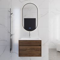 База под раковину Chiara 600 подвесная, 1 выкатной ящик soft-close, C.Oak арт-VMC-2C600CO — фото 3, Тумбы под раковину