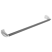 Полотенцедержатель COLOMBO DESIGN ROAD B8010.CB широкий цвет хром,carbonium — фото 3, Полотенцедержатели