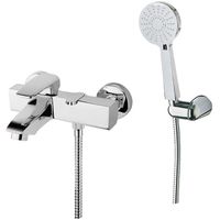 Смеситель для ванны Webert Kimono , хром арт-KI850101015 — фото 1, Смеситель для ванны