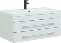 Тумба под раковину Aquanet Верона 90 белый (подвесная 2 ящика) арт-00172335 — фото 9, Тумбы под раковину