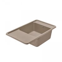 Мойка для кухни Беллис 87 870x510x250 мм, прямоуг., серый шелк 1A724832BS250 — фото 2, Кухонные мойки