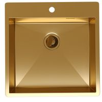 Товар: Кухонная мойка Reflexion Iseo RX2250GD брашированное золото - фото 266 Кухонная мойка Reflexion Iseo RX2250GD брашированное золото — фото 266, Кухонные мойки
