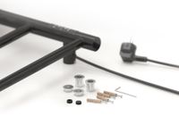 Полотенцесушитель электрический Стилье Формат 27 800х500 левый Чёрный арт-17529-8050 — фото 3, Электрические полотенцесушители